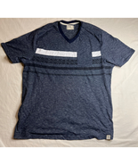 Free Planet Tshirt Mens Extra Large Blue V Neck Short Sleeve Casual Pull... - £6.82 GBP