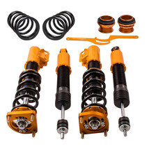 Twin-Tube Damper Coilover Suspension Kits For Ford Mustang 4th Gen. 94 -04 Gold - £195.54 GBP