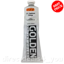 GOLDEN Heavy Body Acrylic 5 oz Tube - C.P. Cadmium Orange - £24.84 GBP