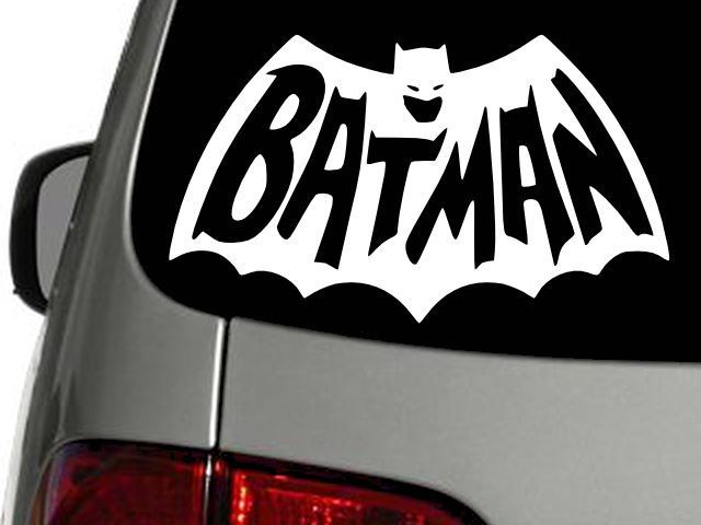 Primary image for BATMAN LOGO Vinyl Decal Car Sticker Wall Truck CHOOSE SIZE COLOR