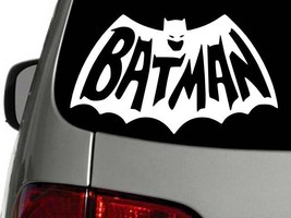 BATMAN LOGO Vinyl Decal Car Sticker Wall Truck CHOOSE SIZE COLOR - £2.23 GBP+