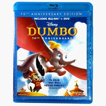 Walt Disney&#39;s - Dumbo (Blu-ray/DVD, 1941, Full Screen,  70th Anniv. Ed) - £5.74 GBP