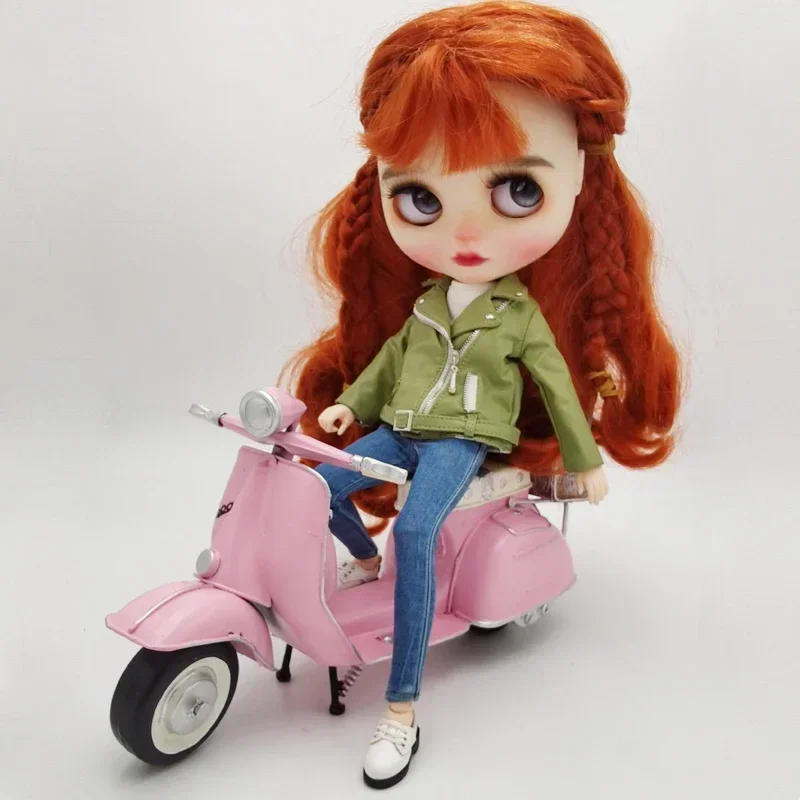 Blythe Doll Clothes Coat Jeans Pants For Blyth Azone Doll Shoes Boots OB23 OB24 - £8.90 GBP+