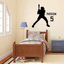 Figure of Baseball Player Personalized Decals - Player of Baseball Stickers with - £8.03 GBP+