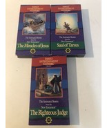 Family Entertainment Network Lot Of 3 VHS Tapes Miracles Of Jesus Saul O... - £7.39 GBP