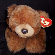 17&quot; Vintage 1996 Ty Paws Brown Polar Bear Teddy Stuffed Animal Plush Toy Classic - £25.99 GBP