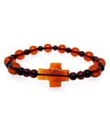 Natural Amber Bracelet Round Amber Beads Unisex  / Certified Baltic Amber - $1,215.02 MXN