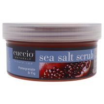Cuccio Naturale Sea Salt Scrub - Gently Exfoliates To Remove Dead Skin Cells - L - £18.99 GBP