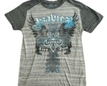 Xzavier Live Free Wings T-Shirt SMALL Limited Gray - $29.65