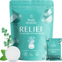 Body Restore Shower Steamers Aromatherapy 15 Pack - Mothers - £38.60 GBP
