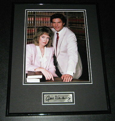 Primary image for Jill Eikenberry Signed Framed 11x14 Photo Poster Display LA Law w/ Harry Hamlin