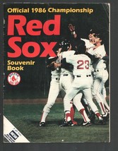 Boston Red Sox Baseball MLB Championship Souvenir Book MLB-1986-World Series ... - £53.34 GBP
