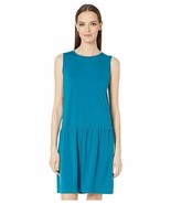 NEW EILEEN FISHER BLUE SHIFT DRESS SIZE L $158 - £58.76 GBP