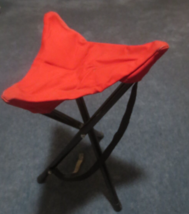 Lightweight Fold-up 4-Legged Chair Stool - $4.46