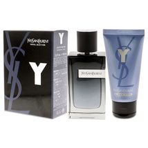 Yves Saint Laurent Y Men 3.3oz EDP Spray, 1.6oz All Over Shower Gel 2 Pc Gift Se image 10