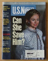 1998 September 28 US NEWS &amp; WORLD REPORT-Hillary Clinton-Cuba-Japan-Micr... - £15.80 GBP