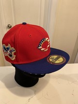 Cincinnati Reds Americana patch New Era fitted cap size 7 1/4 - £23.65 GBP