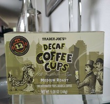 Trader Joe&#39;s Decaf Coffee 12 Cups Medium Roast  NET WT  5.08 OZ - $13.01