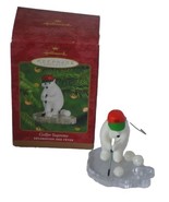 2000 Hallmark Keepsake Ornament Golfer Supreme Polar Bear Playing Golf C... - €6,85 EUR