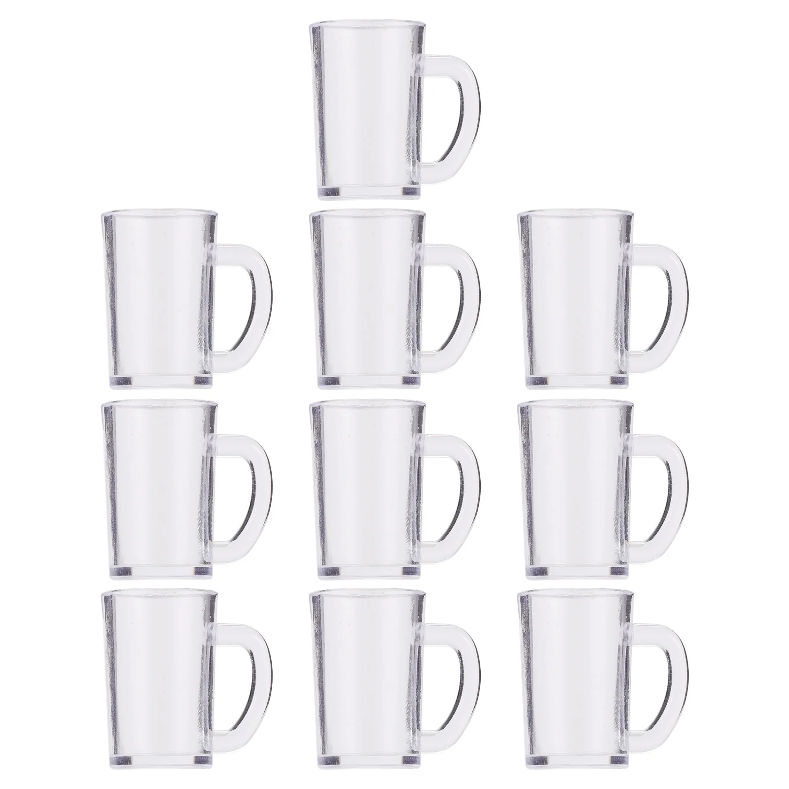 10 Pcs Dollhouse Beer Mug Tiny Mugs Mini Resin Decors Cup Model Simulate... - £8.14 GBP