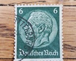 Germany Deutsches Reich Stamp 6m Used 550 - $0.94