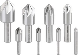 Accusize Industrial Tools 90 Degree 6 Flute H.S.S. Machine Countersink, ... - $133.93