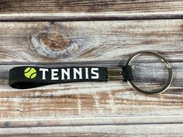 Tennis Keychain Key Ring - Winners Never Quit - Quitter Never Win - £7.75 GBP