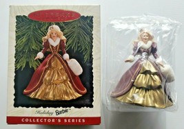 1996 Holiday Barbie #4 Holiday Barbie Series Hallmark Christmas Ornament U110 - £7.82 GBP