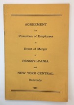 Agreement for Protection of Employees PA &amp; NY Central Railroad Merger 19... - $35.00