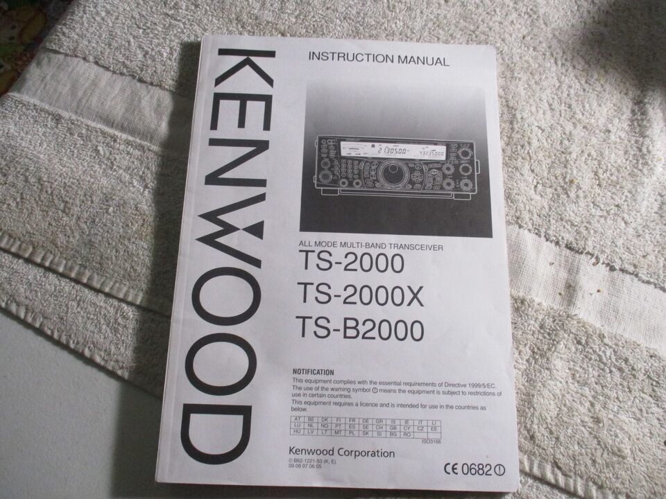 Primary image for Kenwood TS-2000 2000x B2000 Multi Band Transceiver Owner's Manual original