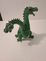 Vintage 1983 Imperial Dragon &amp; Daggers 2 Headed Dragon Fantasy Monster Figure 8&quot; - $17.59