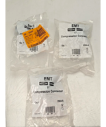 Pack of 3 Hubbell RACO 1 in. Uninsulated EMT Compression Connector 2904-... - €16,11 EUR