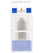 DMC Chenille Hand Needles-Size 18/22 6/Pkg - £10.67 GBP
