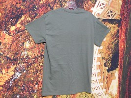MEN&#39;S PULL-OVER T-SHIRT WITH SCREEN PRINT BY GILDAN ULTRA COTTON / SIZE S - $7.95
