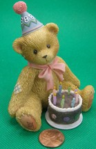 Enesco Figurine Cherished Teddies &quot;Being Eight is Really Great&quot; 1998 - $4.99