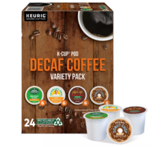 Green Mountain Decaf Coffee Variety Pack Kcups 24CT - $24.24