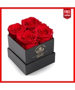Long-Lasting Red Preserved Roses – Romantic Gift for Mom, Wife, or Girlf... - $40.82 CAD