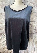 Vineyard Vines Navy Blue Velour Women’s Tank Top Pullover Size M - $242.96 MXN