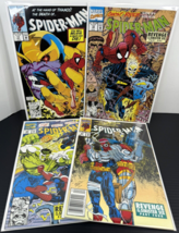 Lot of 4 Marvel Spider-Man Comic Books Issues #17, 18, 21, 22 (1991-1992) - £7.90 GBP