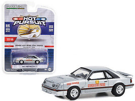 1982 Ford Mustang GT Silver Metallic Georgia State Patrol State Trooper Hot Purs - £14.82 GBP