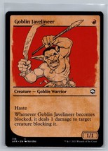 MTG Card Adventures in the Forgotten Realms #318 Goblin Javelineer Magic - £0.78 GBP