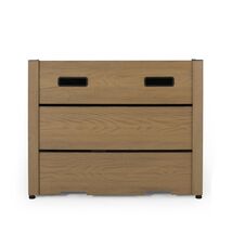 Archie Square WPC Fire Pit Base: Safe &amp; Stylish - $217.99