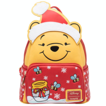 Loungefly Disney Santa Winnie the Pooh Cosplay Mini Backpack - £97.63 GBP