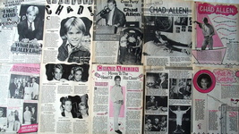 CHAD ALLEN ~ Twenty (20) B&amp;W Vintage ARTICLES from 1987-1990 ~ Batch 2 Clippings - £6.59 GBP
