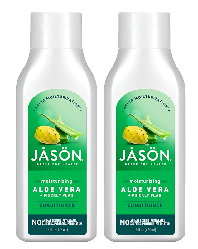 Jason Moisturizing Aloe Vera Conditioner, 16 Oz 2 Pack - £15.09 GBP
