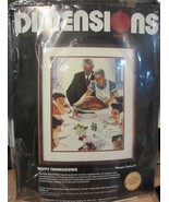 Dimension Norman Rockwell Happy thanksgiving  Crewel kit NEW - £17.36 GBP