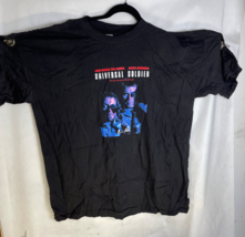 Univerrsal Soldier 90s Vintage Movie Promo T-Shirt Shirt Sz XL - $72.68