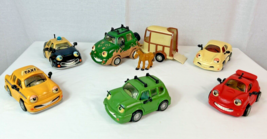 Chevron Cars Lot of 6 Cars And Horse Trailer - L@@K !! - $34.65