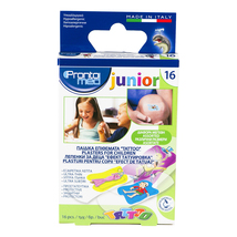 Junior Plasters ProntoMed Tattoo 16pcs assorted size and various cartoons - $3.20