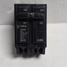 GE ABB THQL THQL21100 2 Pole 100 Amp 120/240V Silk Circuit Breaker - $463.55 MXN